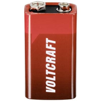 VOLTCRAFT 6LR61 9 V Block-Batterie Alkali-Mangan 550 mAh 9 V 10 St. kaufen