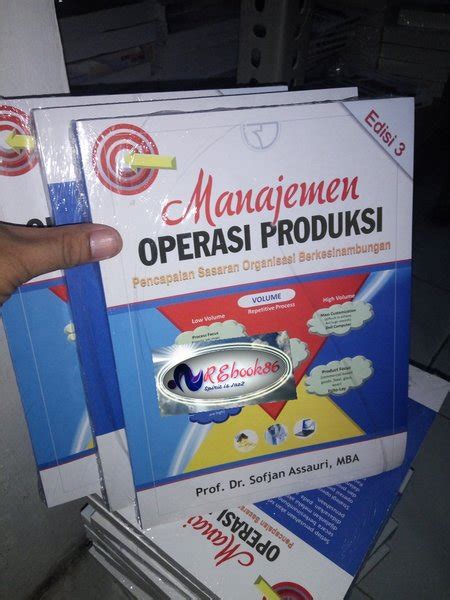 Jual Buku Manajemen Operasi Produksi Edisi 3 Di Lapak Rebook86 Bukalapak