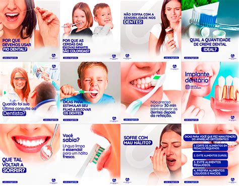 Social Media Odontologia On Behance