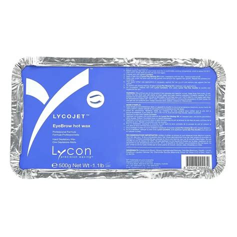 Lycon Lycojet Eyebrow Hot Wax G National Salon Supplies
