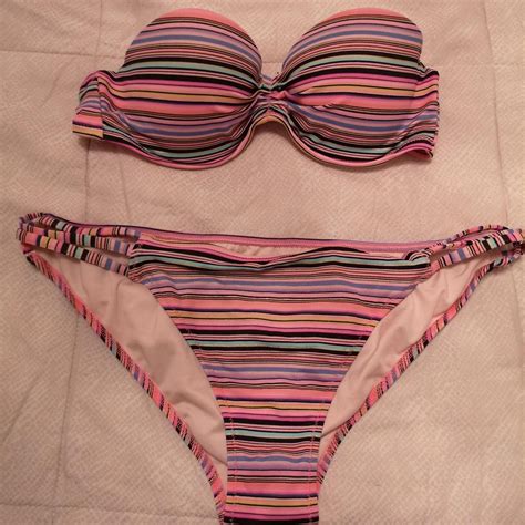 Women S Victoria Secret Bikini Size Top B Bottoms Depop