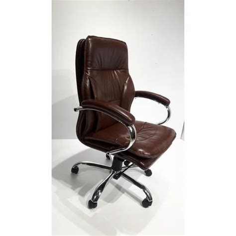 Leatherette Medium Back Revolving Office Chair Black At Rs 12500 In