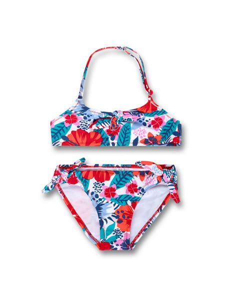 Comprar Bikini estampado niña Hello Playa tuc tuc