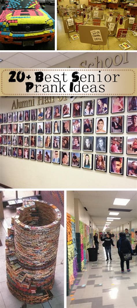 20+ Best Senior Prank Ideas - Hative