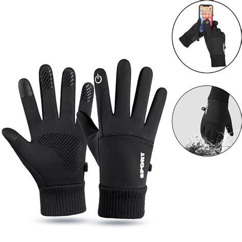 Luvas De Inverno Frio Touch Screen Motoqueiro Luva Impermeavel Moto