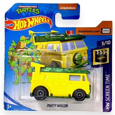 Miniatura Carro Hot Wheels Party Wagon HW SCREEN TIME Shopee Brasil