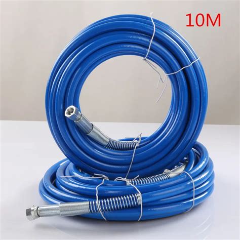 10m high pressure hose 1/4" BSP 3300Psi, airless paint sprayer spare part paint sprayer hose ...