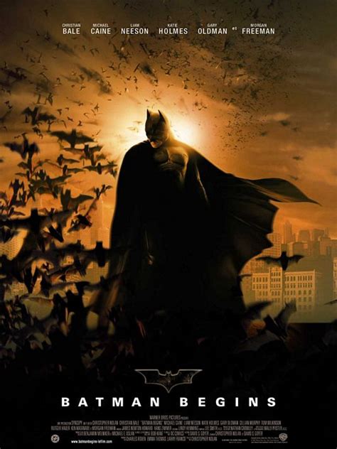 Batman Begins Movie Poster Of Imp Awards