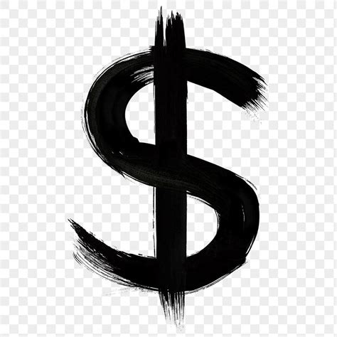 Dollar Symbol Png Grunge Brush Premium Png Sticker Rawpixel