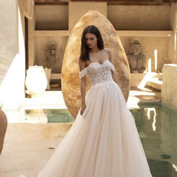 80 vestidos de novia con tul romanticismo para el día B