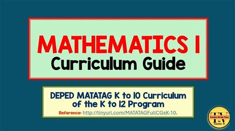 Deped Matatag Mathematics 1 Curriculum Guide With Free Downloadable Files Depedmatatag Youtube