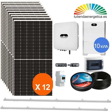 Kit Solar Autoconsumo Con Baterías De Litio Tutiendaenergeticaes