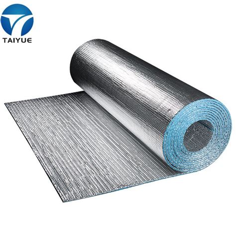 Double Sided Reflective Aluminum Foil Insulation With Bubble Roof