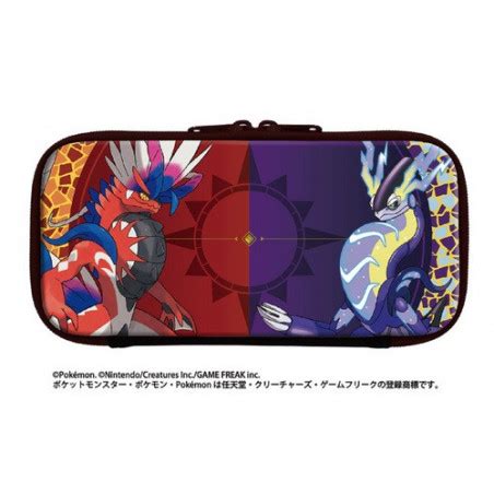 Pouch EVA Nintendo Switch Koraidon and Miraidon V2 Pokémon Scarlet