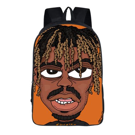 16‘juice Wrld Backpack School Bag Baganime