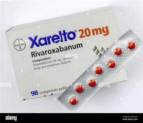 Zurich Switzerland May 16 2024 Xarelto Rivaroxaban Is An Anticoagulant Medicine From