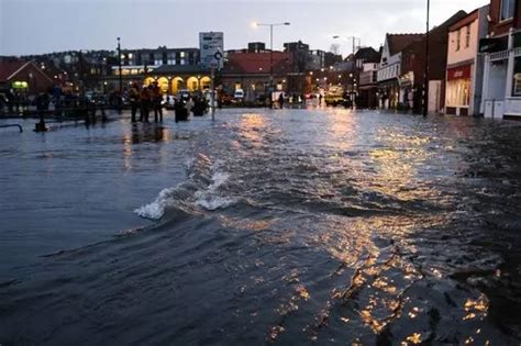 Whitby Flood Warning Immediate Action Required As Water Levels Rise