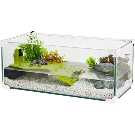 Terrarium Pour Tortues D Eau Karapas Blanc