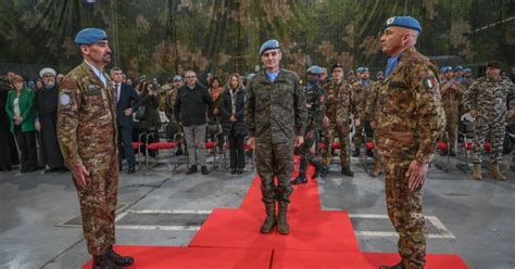 Libano Del Sud Cambio Di Comando Al Contingente Italiano Di Unifil La