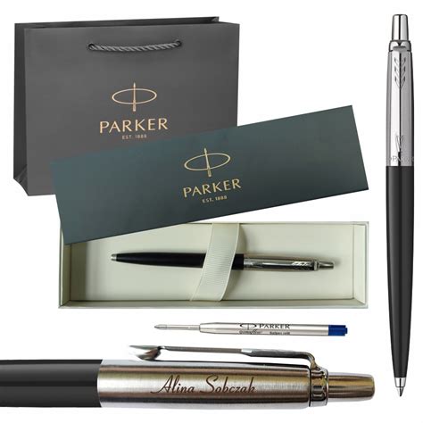 PARKER DŁUGOPIS NA PREZENT JOTTER CZARNY GRAWER 2096873 Cena