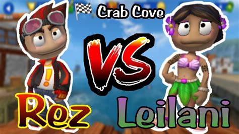 Beach Buggy Racing Boss Battle Rez Vs Leilani Circuit Crab