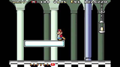 Super Mario Advance 4 Super Mario Bros 3 World 7 Tower 1 In 18 Seconds Youtube