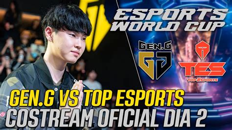 Ewc Lol Gen G Vs Top Esports Co Stream Oficial Lastpick