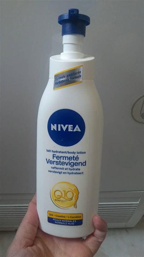 Composition NIVEA Lait hydratant fermeté Q10 energy UFC Que Choisir