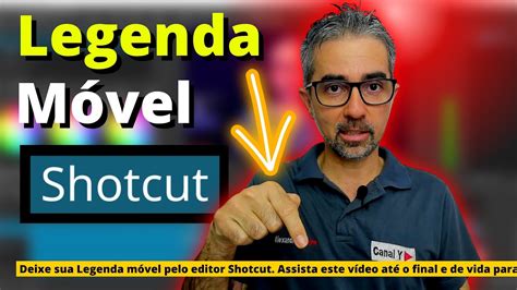 Legenda Em Movimento No Shotcut Como Editar Shotcut Youtube