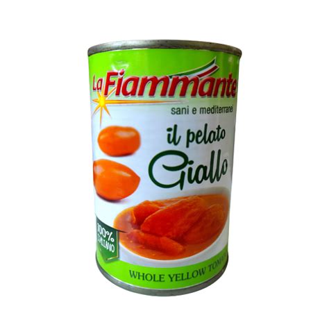 La Fiammante Pelato Giallo całe żółte pomidory 400g Kawa365