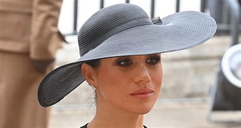 Meghan Markle Arrives At Queen Elizabeths Funeral Wears Special