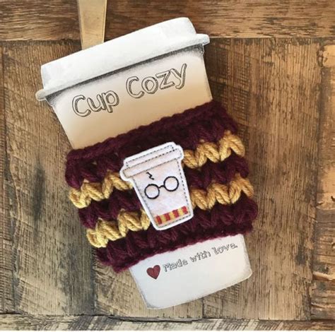 Harry Potter Coffee Cup Cozy