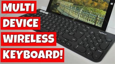 Logitech K780 Multi Device Wireless Low Profile Bluetooth Unifying