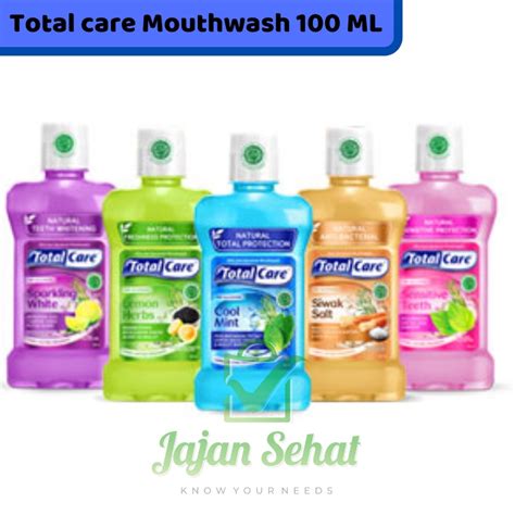 Jual Total Care Mouthwash Obat Kumur Ml Shopee Indonesia