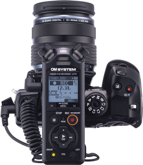 Om System Ls P Multifunction Audio Recorder Videographer Kit Foto