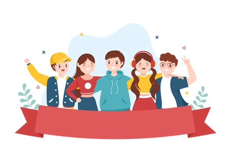 Premium Happy Friendship Day Illustration Pack From People Illustrations