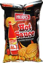 Herr S Texas Pete Hot Sauce Flavored Potato Chips