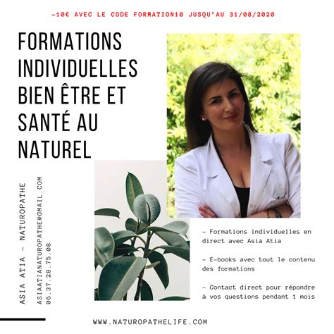 Les Formations Sant Et Bien Tre Au Naturel Sont Enfin Disponibles