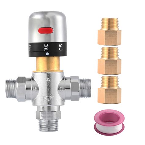 Buy TreMax Thermostatic Mixing Valve Hot Water And Cold Water Mixing Valve With G To