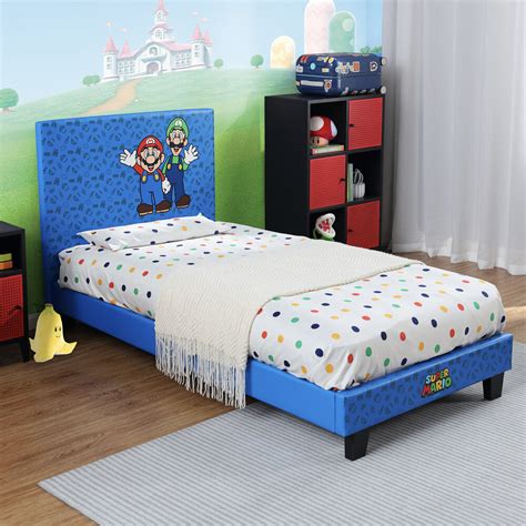 Gaming Beds Official Nintendo Super Mario Gaming Bed Blue