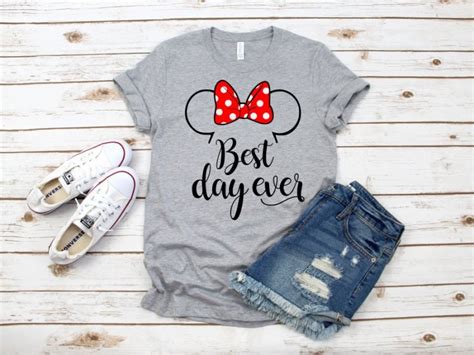 Disney Best Day Ever Minnie Mouse Svg Disney Svg Disney Etsy