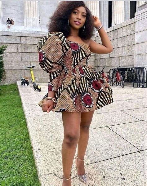 African Short Dress African Midi Dress African Birthday Etsy Artofit