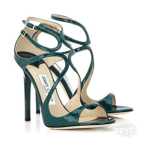 Jimmy Choo Sandals Patent Sandals Patent Leather Shoes Strappy