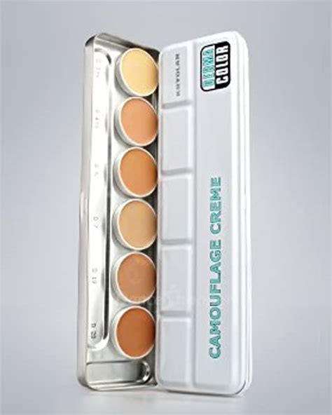 Kryolan Dermacolor Camouflage Cream 6 Colors Palettes With Free