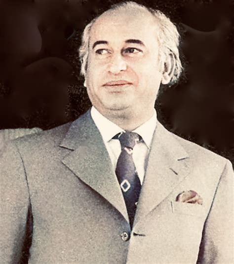 Zulfikar Ali Bhutto In A Triumphant Mood Dr Ghulam Nabi Kazi Flickr