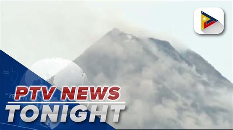 Mayon Raised To Alert Level 2 Phivolcs Monitoring Taal Over Its