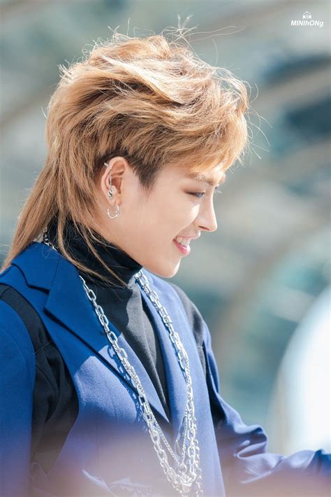 Pin On Ateez Hair Styles Mullet Hairstyle Kim Hongjoong