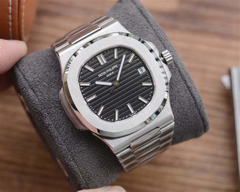 Patek Philippe Nautilus 40mm Black Dial