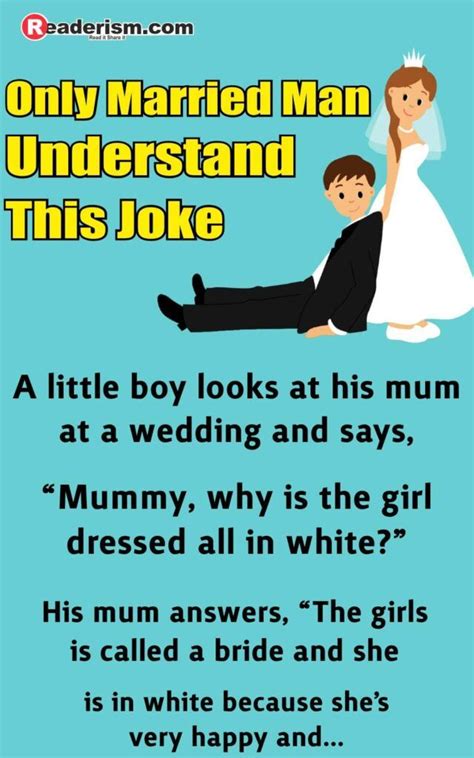 Only Married Man Understand This Joke Readerismcom Wife Jokes