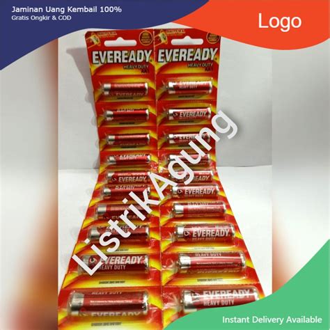 Jual Baterai Eveready Heavy Duty AA A2 Original 100 Shopee Indonesia